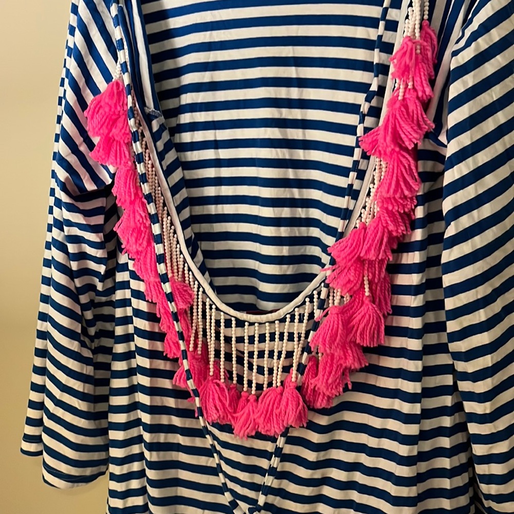 Sundress brand coverup size small tassels beaded